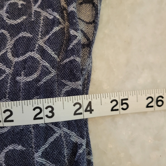 Calvin Klein Color Block Signature Blanket Scarf - Picture 7 of 7